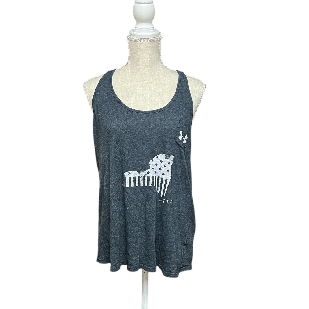 Under Armour workout tank.